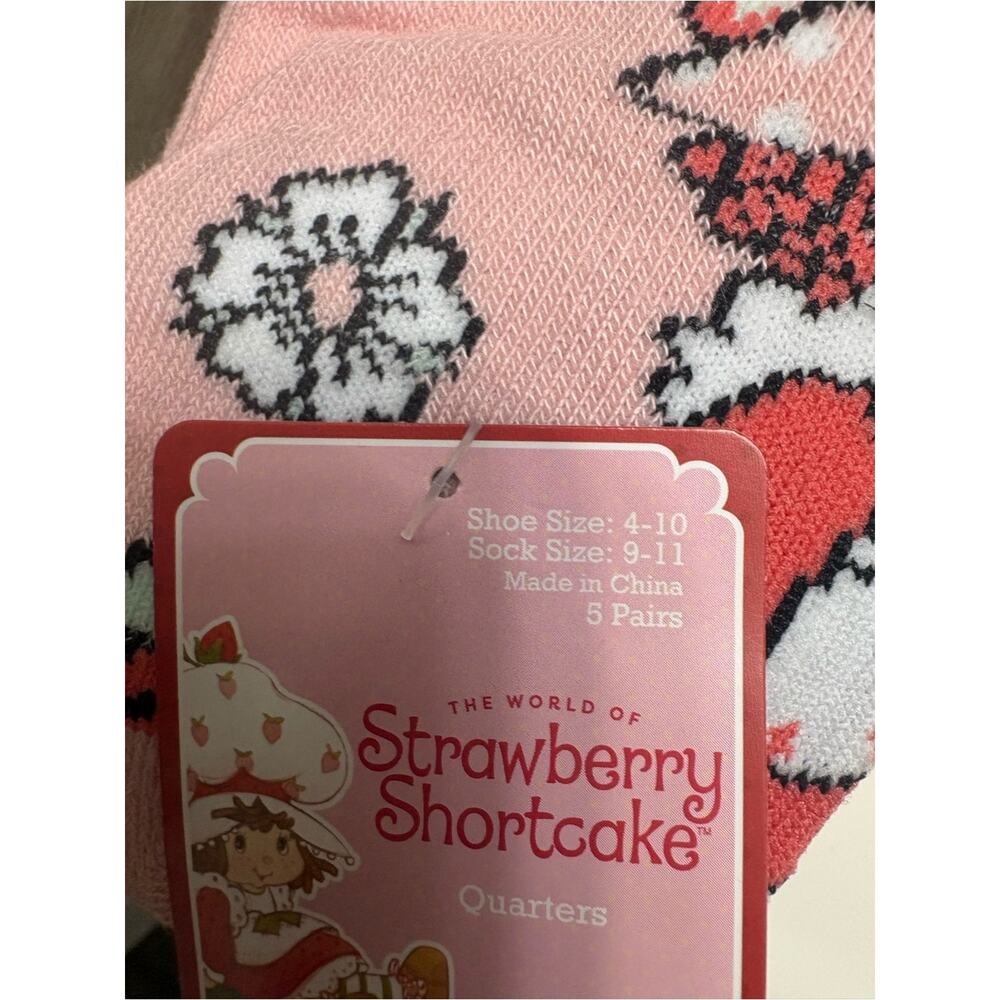 Strawberry Shortcake Socks 5 pairs - Picture 6 of 7